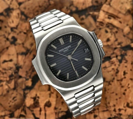 Patek Philippe Geneve Men's Watch ⌚ | Premium Stainless Steel Analog Timepiece (Without Box)