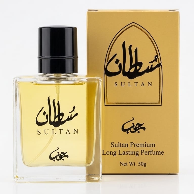 Sultan Premium Perfume 👑✨ | 50g Long-Lasting Fragrance | Bold & Elegant Scent 🔥
