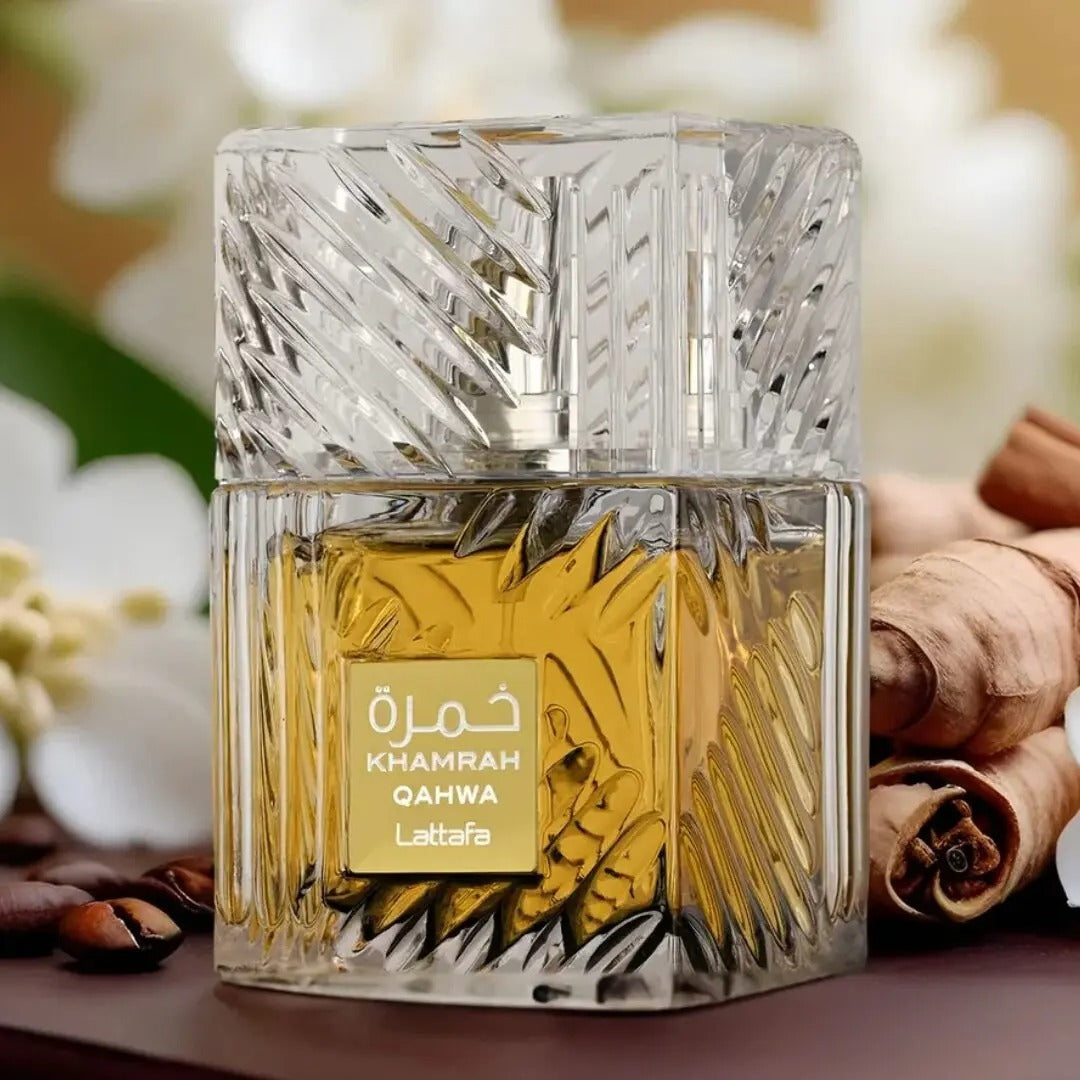 Lattafa Khamrah Qahwa ☕✨ | 100ml Luxury Perfume | 48Hr Long-Lasting | Warm Spicy Coffee Fragrance 🔥